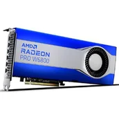 Karty graficzne - AMD Radeon PRO W6800 32GB GDDR6 - miniaturka - grafika 1
