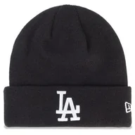 Czapki damskie - New Era Czapka Mlb Essential Cuff 12122730 Czarny - miniaturka - grafika 1
