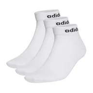 Skarpetki damskie - adidas Ankle 3Pak skarpety niskie 380 : Rozmiar - 34 - 38 - miniaturka - grafika 1