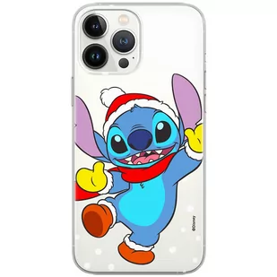 Etui Disney dedykowane do Iphone 13 PRO, wzór: Stich 009 Etui częściowo przeźroczyste, oryginalne i oficjalnie licencjonowane - Etui i futerały do telefonów - miniaturka - grafika 1