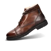 Kozaki damskie - bugatti Męskie 331-AOW50 modne kozaki, brązowe, 44 EU, brązowy, 44 EU - miniaturka - grafika 1