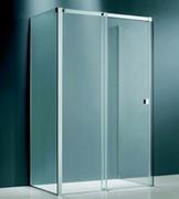 Kabiny prysznicowe - Askopol SWIAC Kassari PLUS 120x80 Lewa przyścienna kabina prysznicowa trójścienna - miniaturka - grafika 1