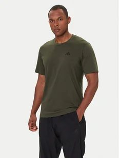 adidas Koszulka techniczna Train Essentials Feelready Training JP4951 Zielony Regular Fit - Koszulki sportowe męskie - miniaturka - grafika 1