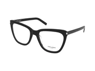 Okulary korekcyjne, oprawki, szkła - Saint Laurent Okulary korekcyjne SL 548 SLIM OPT-001 - miniaturka - grafika 1