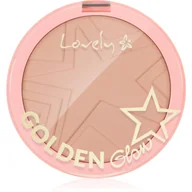 Pudry do twarzy - Lovely Lovely Golden Glow Puder Matujący do Twarzy 3 LOV-2829 - miniaturka - grafika 1