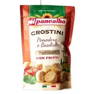 Szybkie dania obiadowe - Grzanki Crostini Pomodoro e Basilico 100g PANEALBA - miniaturka - grafika 1