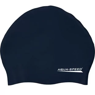 Aqua Speed Czepek pływacki silikonowy Smart 10 granatowy 1018 - Pływanie - miniaturka - grafika 1