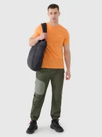 Koszulki męskie - T-SHIRT MĘSKI 4F KOSZULKA BAWEŁNIANA SPORTOWA XXL M2003 SS25 - miniaturka - grafika 1