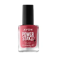 Lakiery do paznokci - Avon Power Stay Supertrwały żelowy lakier do paznokci - Timless Icon - 10ml - miniaturka - grafika 1