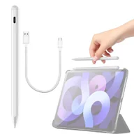 Pozostałe akcesoria do telefonów - Rysik Alogy Stylus Pen Pencil dotykowy do ekranów telefonu tabletu do Apple iPad / iPhone Biały - miniaturka - grafika 1