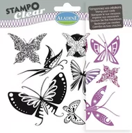 Scrapbooking - Aladine Stemple silikonowe, motyle - miniaturka - grafika 1