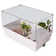 Akwaria i zestawy akwarystyczne - SUNSUN TURTLE WATER BOX L - AKWA-TERRARIUM DLA ŻÓŁWIA Z WYSPĄ I FILTREM - miniaturka - grafika 1