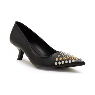 Pinko Skórzane szpilki RAVEL DECOLLETE PELLE VITELLO+ - Czółenka - miniaturka - grafika 1