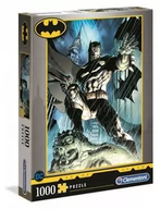 Puzzle - Clementoni Puzzle 1000 - Batman Mroczny Rycerz ! - miniaturka - grafika 1