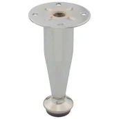 Zawiasy, okucia i inne akcesoria - Noga meblowa D-03 chrom STAHL - miniaturka - grafika 1