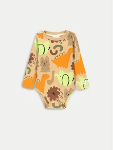 Coccodrillo Body dziecięce ZC4112101SBN Pomarańczowy - Body dla niemowląt - miniaturka - grafika 1