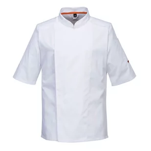 Bluza szefa kuchni MeshAir Pro S/S Biały S - Odzież robocza - miniaturka - grafika 1