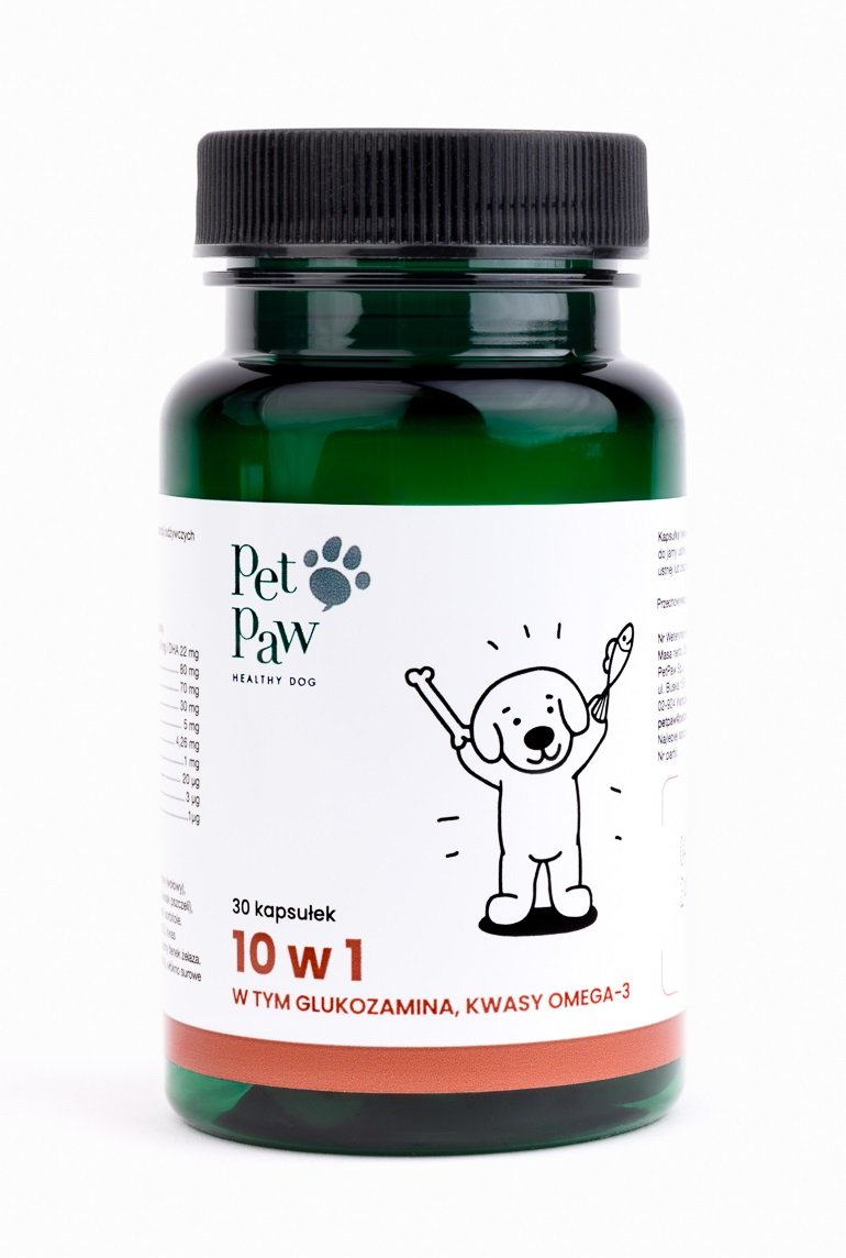 Petpaw 10 w 1, kapsułki