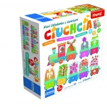 Puzzle Maxi układanka z dziurkami Ciuchcia Granna - Układanki dla dzieci - miniaturka - grafika 1