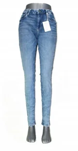 Jeansy Pepe Jeans Regent PL200398WZ32-000 wyszczup. rurki wys. stan W28/L32 - Spodnie damskie - miniaturka - grafika 1