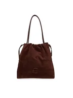 Torebki damskie - Coccinelle Torebka E1 SS6 11 01 01 E1 SS6 11 01 01 Brązowy - miniaturka - grafika 1