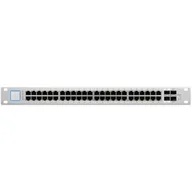 Serwery - Switch Ubiquiti UniFi US-48 48-port 1G z PoE 500W + 2-porty SFP 1G + 2-porty SFP+ 10G / rack US-48-500W - miniaturka - grafika 1