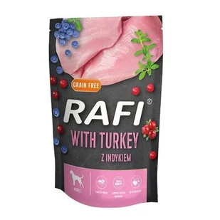 Karma dla psa RAFI z Indykiem 500 g - Mokra karma dla psów - miniaturka - grafika 1