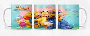 KUBEK CERAMICZNY Z NADRUKIEM KUBUŚ PUCHATEK RÓŻNE WZORY BAJKI - IMIĘ - Kubki - miniaturka - grafika 1