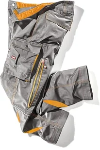 Willax Bullstar Ultra spodnie robocze (kolor szary, rozmiar 60, z elastycznym ściągaczem easy-more, zamki wentylacyjne, nowoczesna odzież robocza) 432-0-400-60 - Spodnie męskie - miniaturka - grafika 1