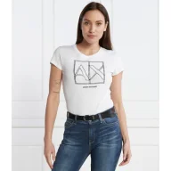Koszulki i topy damskie - Armani Exchange T-shirt | Regular Fit - miniaturka - grafika 1