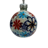Bombki - Ceramiczna bombka mała Ceramika Bolesławiec - miniaturka - grafika 1
