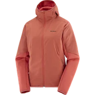 Bluzy sportowe damskie - BLUZA DAMSKA SALOMON OUTLINE WARM HYBRID W C23262 - miniaturka - grafika 1