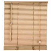 Żaluzje - Żaluzja drewniana Nordic 40 x 150 cm brązowa 27 mm - miniaturka - grafika 1