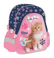 Plecaki szkolne i tornistry - St. Majewski Plecak mały D1 Ginger Kitty My Little Friend - miniaturka - grafika 1