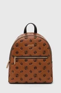 Plecaki - Liu Jo plecak damski kolor brązowy mały wzorzysty - miniaturka - grafika 1