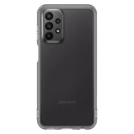 Etui i futerały do telefonów - Samsung Soft Clear Cover wytrzymałe etui z żelową ramką i wzmocnionym tyłem Samsung Galaxy A23 czarny EF-QA235TBEGWW - miniaturka - grafika 1