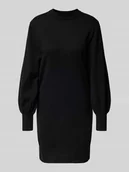 Sukienki - Sukienka o kroju podkreślającym figurę z dzianiny z mieszanki wiskozy model ‘LABELLE’ - miniaturka - grafika 1