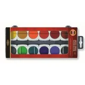 Pozostałe akcesoria dla plastyków - Koh-I-Noor Farby akwarelowe kryjące 12 kolorów - miniaturka - grafika 1