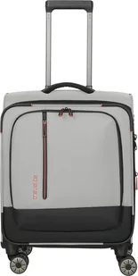 Walizka kabinowa poszerzana Travelite CrossLite 55 cm White Sand - Walizki - miniaturka - grafika 1