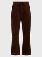 Spodnie męskie - Volcom Spodnie materiałowe Outer Spaced A1232205 Brązowy Loose Fit - miniaturka - grafika 1