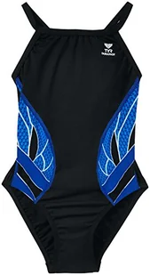 TYR SPORT Phoenix Splice DiamondFit damski kostium kąpielowy kolorowy Bunt - Navy/Noir FR : 14 Jahre (Taille Fabricant : 32) - Stroje kąpielowe - miniaturka - grafika 1