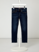 Spodnie i spodenki dla chłopców - Jeansy o kroju slim fit z mieszanki bawełny i elastanu - miniaturka - grafika 1