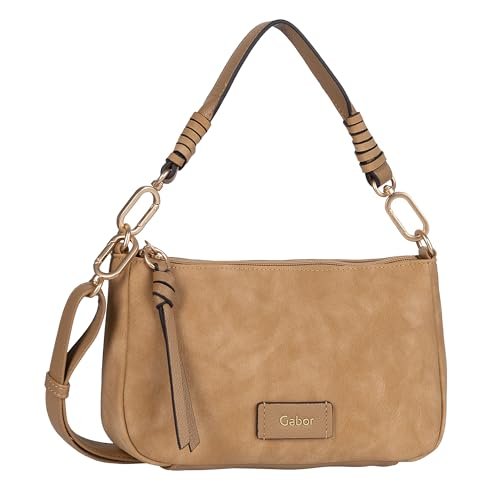 Gabor bags Lida damska torba na ramię Crossbody Bag mała, brązowy, S