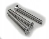 Śruby i nakrętki - M6x80 ŚRUBA STOŻKOWA KRZYŻAK NIERDZEWNA A2 965 (10) - miniaturka - grafika 1