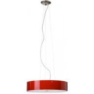 Lampy sufitowe - Lampa Wisząca LIMA E27 bordo błysk DUŻY - miniaturka - grafika 1