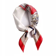 Moda i Uroda OUTLET - damska APASZKA elegancka CHUSTA jak jedwab SZAL szykowny dla Pani 70cmx70cm - miniaturka - grafika 1