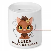 Skarbonki - Skarbonka 330 ml Dla Luizy Córki Dziecka Prezent z Nadrukiem ze Zdjęciem - miniaturka - grafika 1