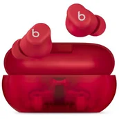 Słuchawki - Beats by Dr. Dre Solo Buds Przezroczysta Czerwień - miniaturka - grafika 1
