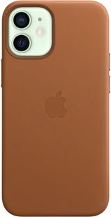 APPLE Portfel Leather Case do iPhone 12 mini Naturalny brąz | MHK93ZM/A - Etui i futerały do telefonów - miniaturka - grafika 4