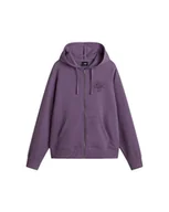 Bluzy damskie - Vans bluza z kapturem fioletowa VN000HCTCIF S - miniaturka - grafika 1
